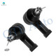 Pair of 2 Front Outer Steering Tie Rod End For 2006 2007 Ford Focus