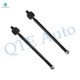 Pair of 2 Front Inner Steering Tie Rod End For 2008-2013 Volvo C30