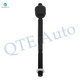Pair of 2 Front Inner Steering Tie Rod End For 2004-2006 Dodge Durango 16 (mm) Rod End