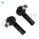 Pair of 2 Front Outer Steering Tie Rod End For 2019-2024 RAM 1500 Classic