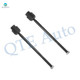 Pair of 2 Front Inner Steering Tie Rod End For 1999-2004 Oldsmobile Alero