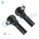 Pair of 2 Front Outer Steering Tie Rod End For 2005-2009 Mercury Mariner