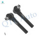 Pair of 2 Front Steering Tie Rod End For 1998 1999 Dodge RAM 2500 4WD
