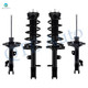 Front Bare Strut-Rear Quick Complete Strut For 2001-2003 Toyota Highlander AWD