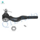 Pair of 2 Front Inner Steering Tie Rod End For 1992-2000 Mitsubishi Montero