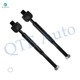 Pair of 2 Front Inner Steering Tie Rod End For 2005-2008 Dodge Magnum