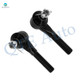 Pair of 2 Front Left-Right Outer Steering Tie Rod End For 1980-1997 Ford F-350