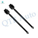 Pair of 2 Front Inner Steering Tie Rod End For 1984-1986 Chrysler Laser