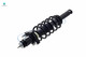 Set of 6 Rear Upper Control Arm-Sway Bar Link-Quick Complete Strut-Coil Spring Assembly For 2011-2014 Chrysler 200