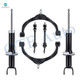 Set of 6 Front Upper Control Arm Ball Joint-Sway Bar Link-Suspension Strut Assembly For 2011-2018 RAM 1500