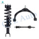 Set of 3 Front Left Upper Control Arm Ball Joint-Sway Bar Link-Quick Complete Strut-Coil Spring Assembly For 2011-2018 RAM 1500