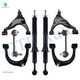 Set of 8 Front Upper and Lower Control Arm Ball Joint-Sway Bar Link-Suspension Strut Assembly For 2003-2009 Lexus GX470
