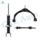 Set of 3 Front Left Upper Control Arm Ball Joint-Sway Bar Link-Suspension Strut Assembly For 2019 2020 RAM 1500 Classic
