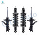 Set 4 Front Strut-Rear Quick Complete Strut-Coil Spring For 2002-2004 Acura RSX