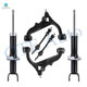 Set of 6 Front Lower Control Arm Ball Joint-Sway Bar Link-Suspension Strut Assembly For 2009 2010 Dodge RAM 1500
