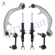 Set of 6 Front Lower Rearward Control Arm Ball Joint-Sway Bar Link-Suspension Strut Assembly For 2003-2006 Infiniti G35 w/ Sport Suspension