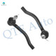 Pair of 2 Front Left-Right Outer Tie Rod End For 2009-2014 Nissan Maxima