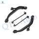Set of 4 Front Lower Control Arm Ball Joint-Sway Bar Link For 2001-2007 Dodge Grand Caravan