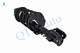 Set of 3 Front Left Lower Control Arm-Wheel Hub Bearing Assembly-Quick Complete Strut-Coil Spring Assembly For 2004 Nissan Pathfinder