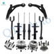 Set of 12 Front Lower Control Arm-Wheel Hub Bearing Assembly-Suspension Strut Assembly-Rear Upper Control Arm-Wheel Hub Bearing Assembly-Suspension Strut Assembly For 2011-2014 Dodge Avenger