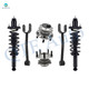 Set of 6 Rear Upper Control Arm-Wheel Hub Bearing Assembly-Quick Complete Strut-Coil Spring Assembly For 2011-2014 Chrysler 200
