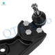 Pair of 2 Front Left-Right Lower Control Arm Ball Joint For 1999-2002 Nissan Quest