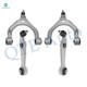 Set of 4 Front Upper-Lower Rearward Control Arm Ball Joint For 2016-2023 Tesla X