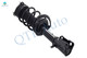 Set of 8 Front Lower Control Arm-Quick Complete Strut-Coil Spring Assembly-Rear Upper Control Arm-Quick Complete Strut-Coil Spring Assembly For 2011-2014 Chrysler 200 Sedan