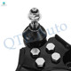 Pair of 2 Front Left-Right Lower Control Arm Ball Joint For 2011 2012 RAM 1500 RWD