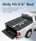 Quad Folding Bed Cover For Silverado 1500 & Sierra 1500 (2019-2026)