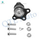 Set of 4 Front Lower and Upper Suspension Ball Joint For 2004-2012 GMC Canyon