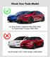 Tesla Model Y Juniper Dashboard Storage Box Black