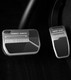 Foot Pedal Pads Cover for 2017-2025 Tesla Model 3, Sporty Sliver