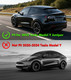 Rear Spoiler for Tesla Model Y Juniper 2025-2026 Matte Black