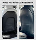 Seat Back Kick Protector for 2017-2025 Model Y Include Juniper