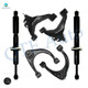 Set of 6 Front Upper and Lower Control Arm Ball Joint-Suspension Strut Assembly For 2008-2019 Toyota Sequoia