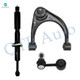 Set of 3 Front Right Upper Control Arm Ball Joint-Sway Bar Link-Suspension Strut Assembly For 2008-2019 Toyota Sequoia