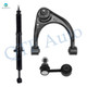 Set of 3 Front Right Upper Control Arm Ball Joint-Sway Bar Link-Suspension Strut Assembly For 2007-2019 Toyota Tundra
