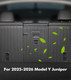 Seat Back Protector for Tesla Model Y Juniper 2025-2026, TPE Liner