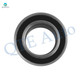 Set of 8 Front 239mm Brake Disc Rotors-Ceramic Brake Pad Kit-Wheel Bearing For 1992-2000 Honda Civic