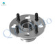 Set of 8 Rear 246mm Brake Drum-Wheel Hub Bearing Assembly-Ceramic Brake Pad Kit For 2002 2003 2005 Honda Civic Non-ABS