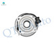 Set of 8 Rear 303mm Brake Disc Rotors-Ceramic Brake Pad Kit-Wheel Hub Bearing Assembly For 2007-2009 Chevrolet Equinox
