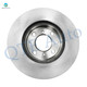 Set of 8 Front 239mm Brake Disc Rotors-Ceramic Brake Pad Kit-Wheel Bearing For 1994-1997 Honda Civic del Sol FWD