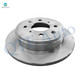 Set of 8 Rear 238mm Brake Disc Rotors-D564 7443 Ceramic Brake Pad Kit-Wheel Hub Bearing Assembly For 1992-2001 Acura Integra