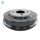 Set of 8 Rear 239.1mm Brake Drum-Ceramic Brake Pad Kit-Wheel Hub Bearing Assembly For 1992-1995 1999 Honda Civic