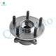 Set of 8 Front 320mm Brake Disc Rotors-Ceramic Brake Pad Kit-Wheel Hub Bearing Assembly For 2015-2017 Honda Odyssey