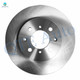 Set of 16 Front 262mm Brake Disc Rotors-Wheel Bearing-Ceramic Brake Pad Kit-Rear 246mm Brake Drum-Wheel Hub Bearing Assembly-Ceramic Brake Pad Kit For 2005 Honda Civic