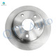 Set of 8 Front 312mm Brake Disc Rotors-Ceramic Brake Pad Kit-Wheel Hub Bearing Assembly For 2006-2008 Mitsubishi Raider