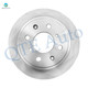 Set of 8 Rear 238mm Brake Disc Rotors-Ceramic Brake Pad Kit-Wheel Hub Bearing Assembly For 1995-1997 Honda Civic del Sol