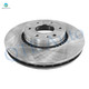 Set of 8 Front 325mm Brake Disc Rotors-Wheel Bearing-Ceramic Brake Pad Kit For 2004 2005 GMC Envoy XUV